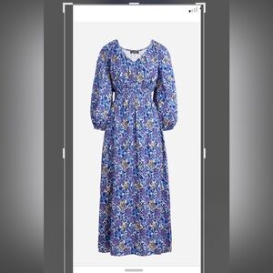 NWOT! $188 V neck Fete floral print midi dress!